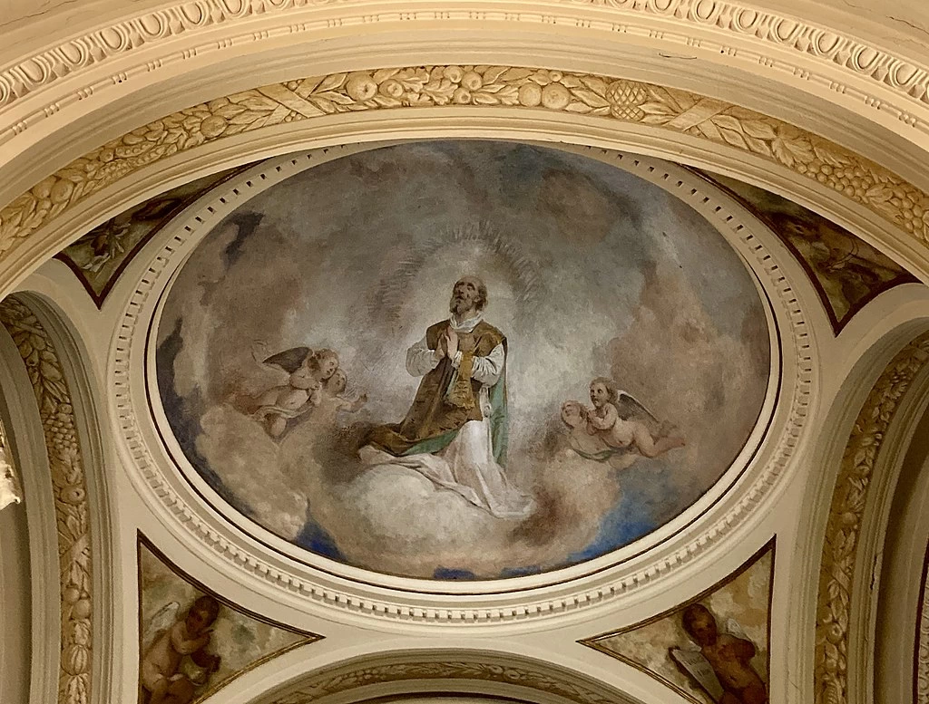 San Danio in Gloria - Cappella di San Danio, Chiesa di Santa Maria e San Danio di Amola, Amola del Piano, san Giovanni in Persiceto (Bologna)